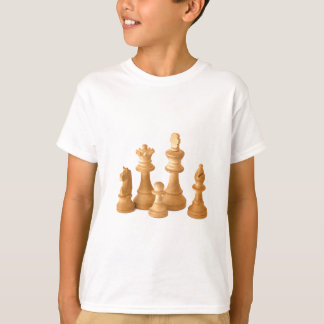 Wooden Chess Pieces T-Shirt