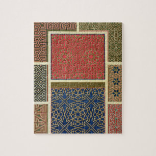 Wooden compartments and borders, from 'Arab Art as Jigsaw Puzzle