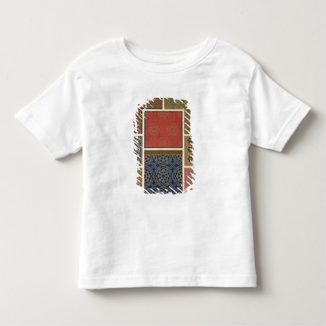 Wooden compartments and borders, from 'Arab Art as Toddler T-Shirt (Front)