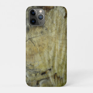 Wooden Cracked Stump iPhone 11 Pro Case