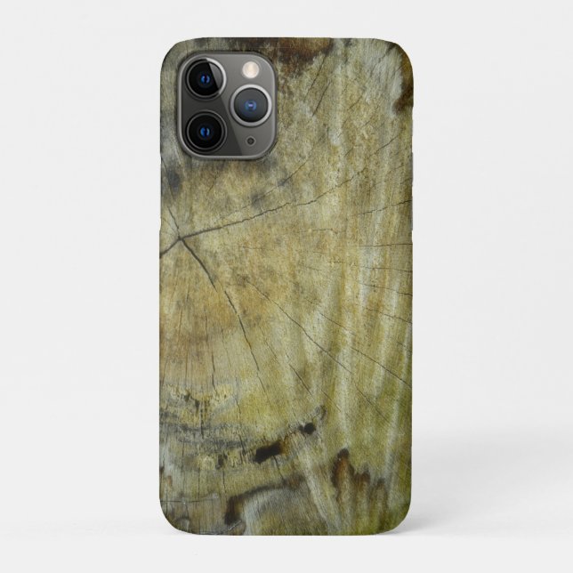 Wooden Cracked Stump Case-Mate iPhone Case (Back)