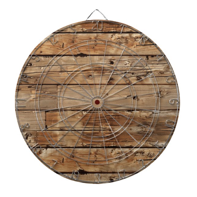 Wooden Dartboard (Front)