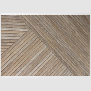 Wooden Detail Background Crosshatch Decoupage  Tissue Paper