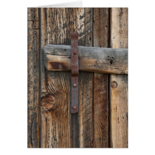 Wooden door close-up, California
