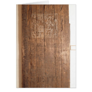 Wooden door from tomb of Khonsuhotep New