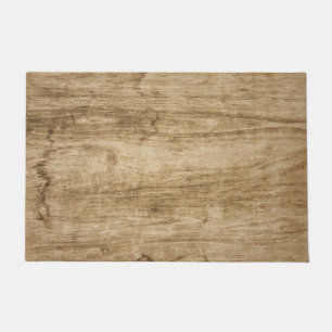 Wooden doormat. doormat