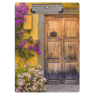 Wooden doorway clipboard