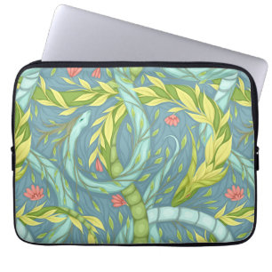 Wooden dragons laptop sleeve