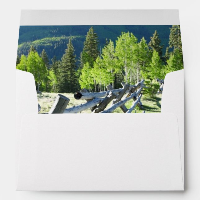 Wooden Fenceline Envelopes (Back (Bottom))