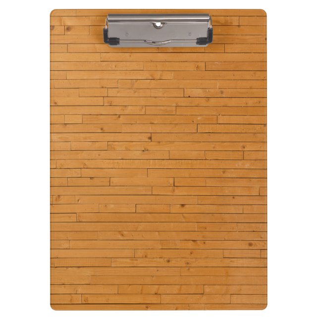Wooden Floorboards Clipboard (Front)
