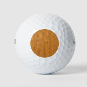 Wooden Floorboards Golf Balls