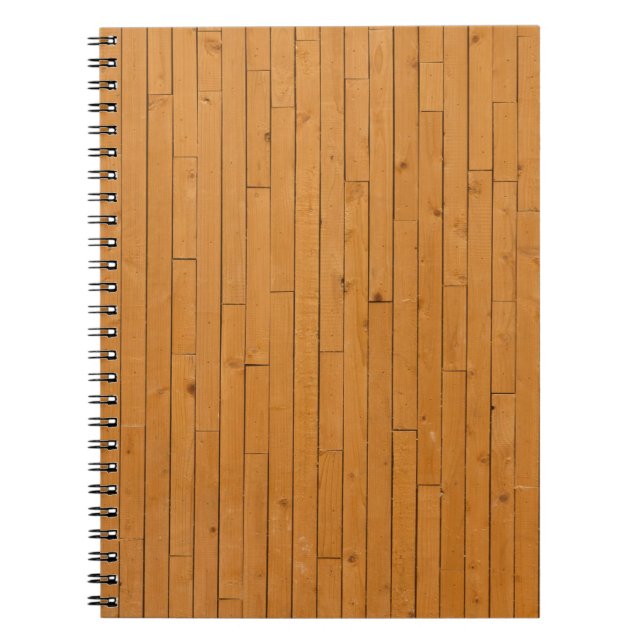 Wooden Floorboards Notebook (Front)