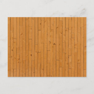 Wooden Floorboards Postcard