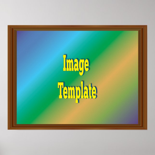Wooden Frame Amazing Fab Photo Fun Poster (Front)