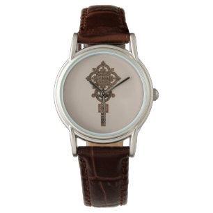 Wooden Hand Cross Watch