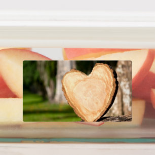 wooden heart