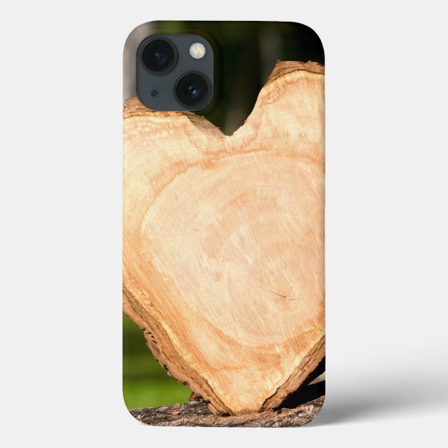 wooden heart Case-Mate iPhone case (Back)