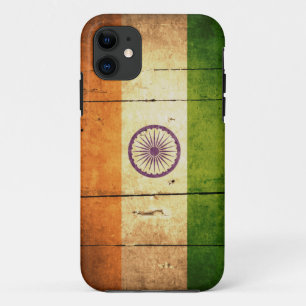 Wooden Indian Flag iPhone 11 Case