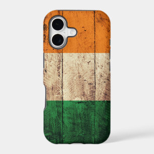 Wooden Ireland Flag