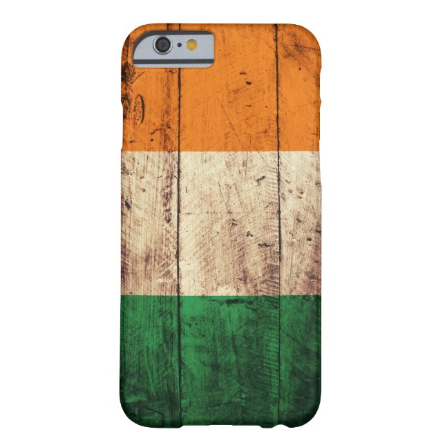 Wooden Ireland Flag Case-Mate iPhone Case (Back)