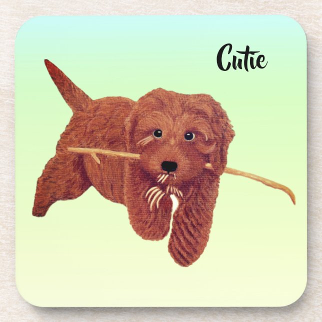 Wooden Jewellery Coaster (Front)