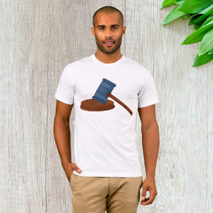 Wooden Judge Gavel Court T-Shirt