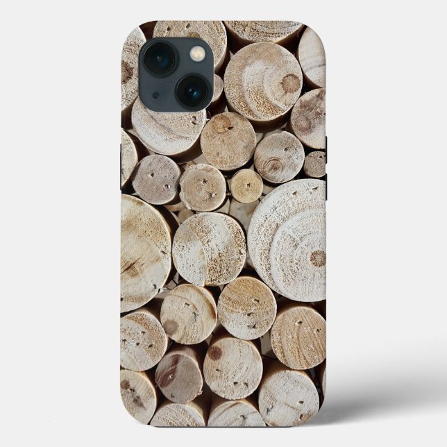 Wooden Logs  Case-Mate iPhone Case (Back)