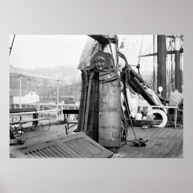 Wooden Maiden, Torture Device: 1910s Poster (Front)