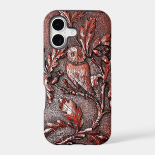 wooden owl iphone
