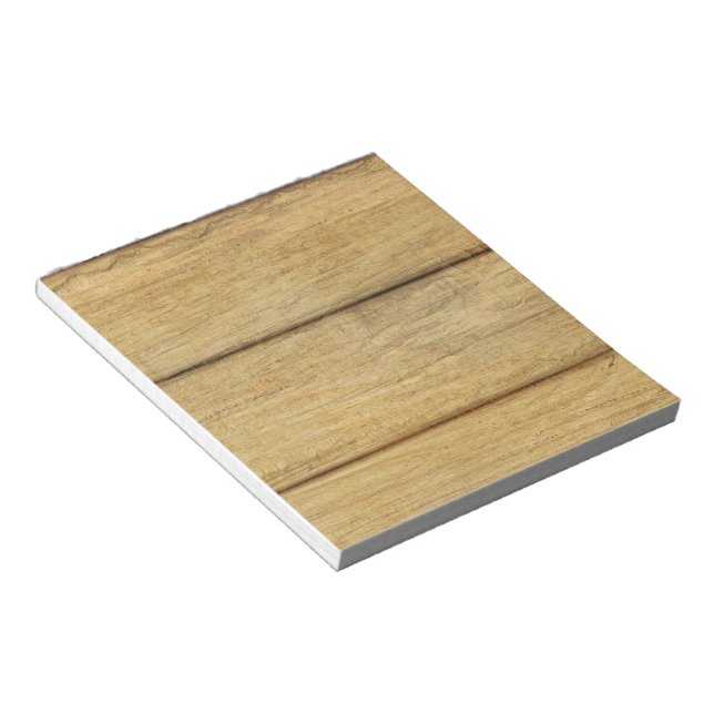 Wooden Panel Texture Notepad (Angled)
