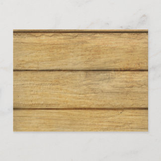 Wooden Panel Texture Postcard