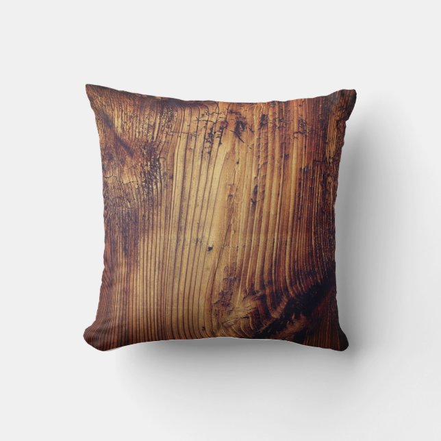 Wooden Pattern Cushion (Front)