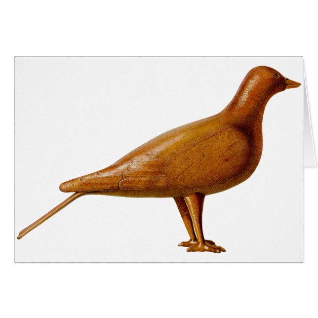 Wooden Pigeon (Front Horizontal)