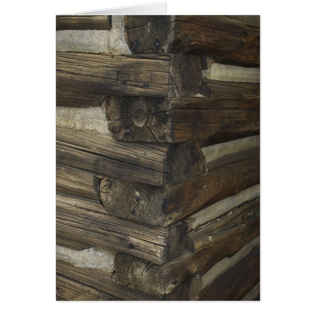 Wooden Pioneer Cabin (Front)