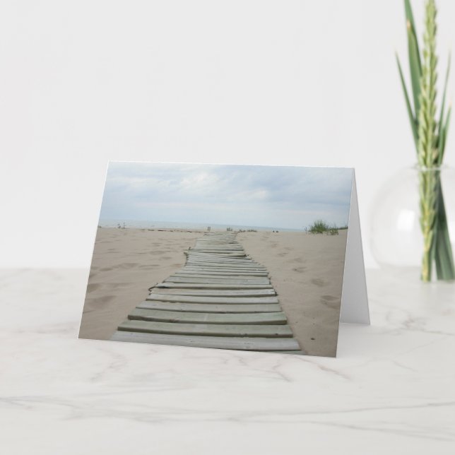 Wooden Plank Path Card (Front)