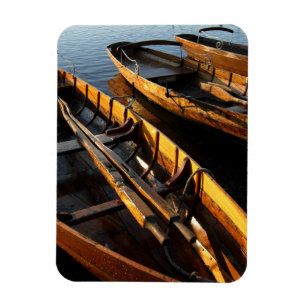 Wooden Row Boats - Derwentwater, Lake District Magnet