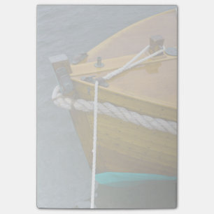 Wooden Sailboat In Water Post-it Notes