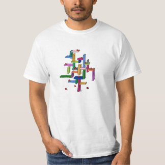 Wooden Sculpture Illustration T-Shirt