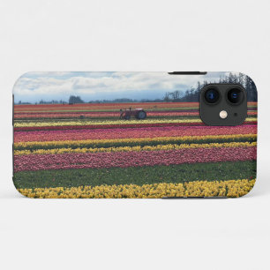 Wooden Shoe Tulip Farm, Woodburn, Oregon iPhone 11 Case