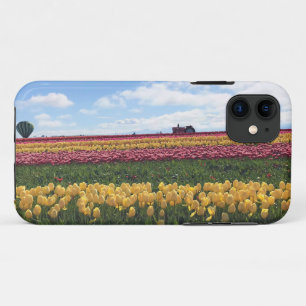 Wooden Shoe Tulip Farm, Woodburn, Oregon iPhone 11 Case