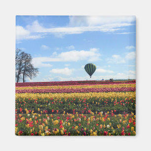 Wooden Shoe Tulip Farm, Woodburn, Oregon Magnet