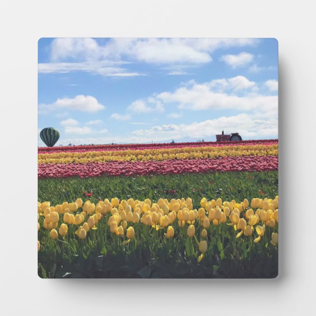 Wooden Shoe Tulip Farm, Woodburn, Oregon Plaque (Front)