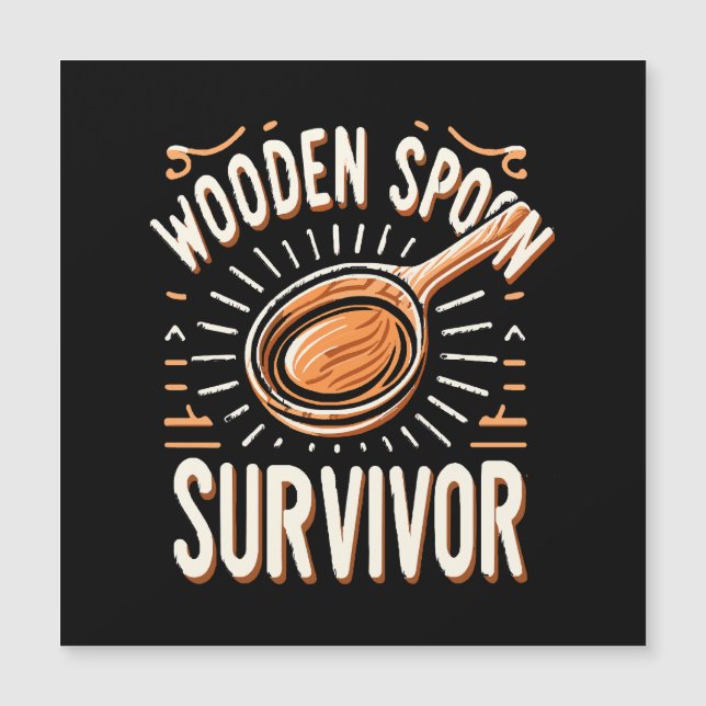 Wooden spoon Survivor (Front)
