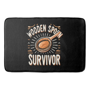 Wooden spoon Survivor Bath Mat