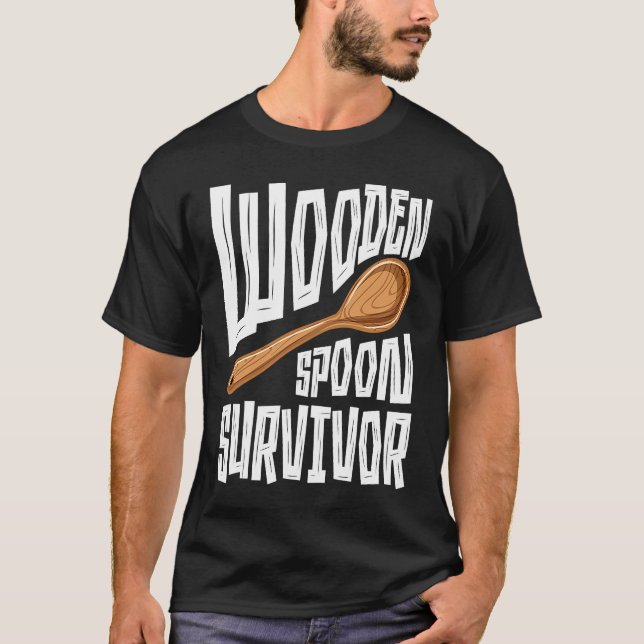 Wooden Spoon Survivor Champion T-Shirt (Front)