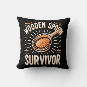 Wooden spoon Survivor Cushion