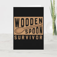 Wooden Spoon Survivor Funny Parenting Humor