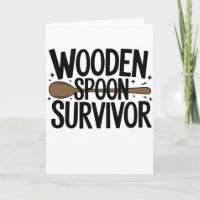 Wooden Spoon Survivor Funny Parenting Humor
