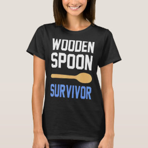 Wooden Spoon Survivor I Survived Wooden Spoon Vint T-Shirt