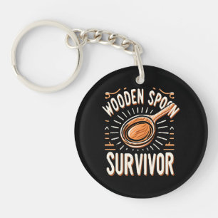 Wooden spoon Survivor Key Ring